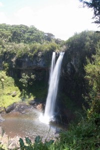 Chania waterfall in the Aberdares