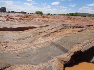 Lugard Falls in Tsavo East