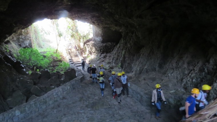 Musanze caves near Virunga National Park in Rwanda.