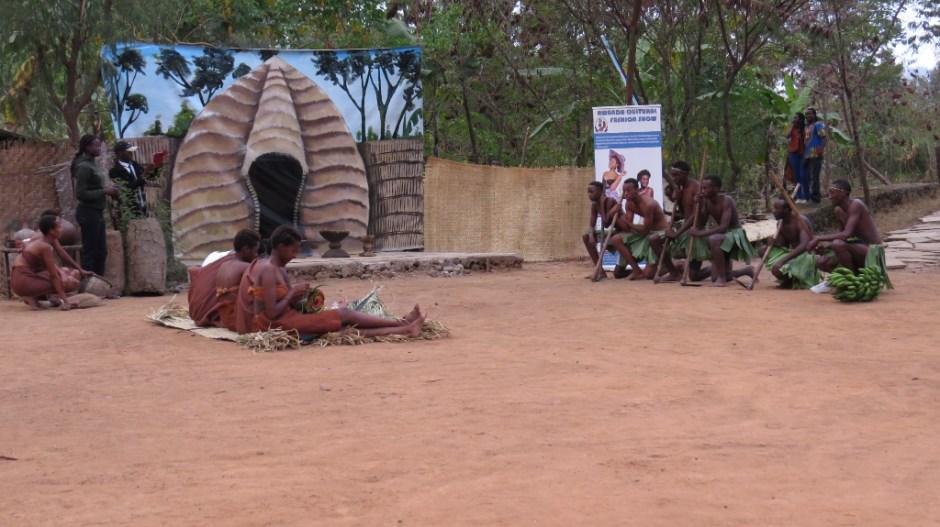 Red Rocks community centre by Virunga National Park in Rwanda.