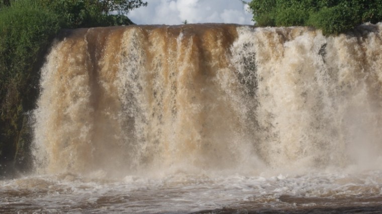 Kiringete rapid on Sagana River that flows into the mighty Tana River at Savage Wilderness