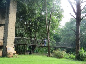 Bridge over the Sagana at Savage Wilderness