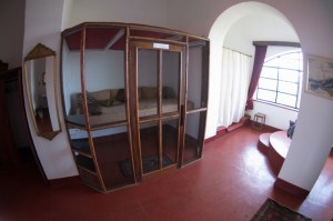 Grogan's bed - he really did sleep in it. Copyright Rupi Mangat