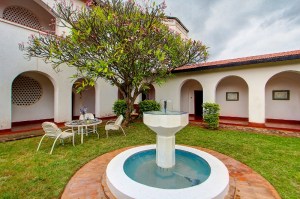 Grogan's Castle - the courtyard Copyright Grogan's Castle