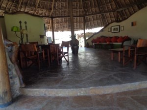 Reception - Tortilis Camp in Amboseli, - Copyright Rupi Mangat