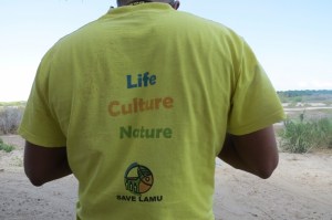 At Kwasasi - Save Lamu - a coalition of more then 36 local Community-based organizations fighting to stop the coal plant - copyright Maya Mangat