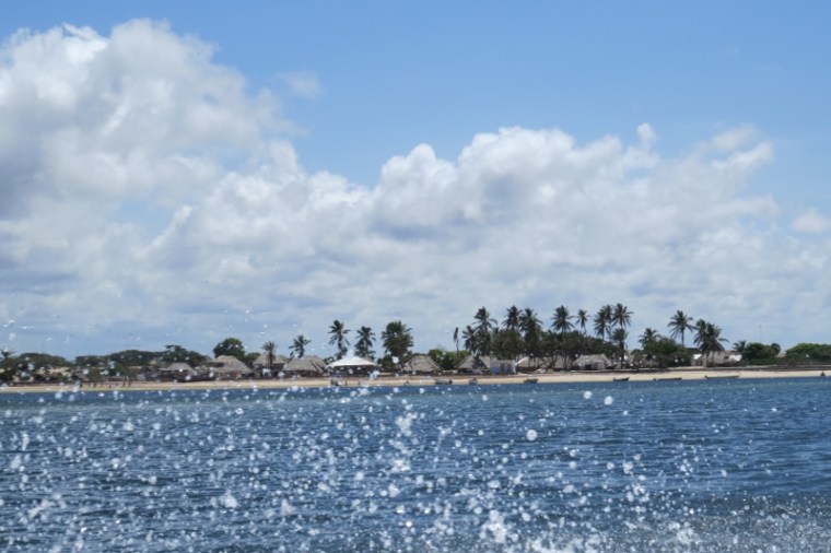 Arriving at Mkokoni village by Kiunga Marina National Reserve