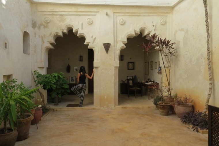 The courtyard -copyright Rupi Mangat