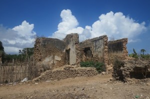The Palace of Yumbe atthe sultanate of Pate in ruins - Pate island Copyright Maya Mangat