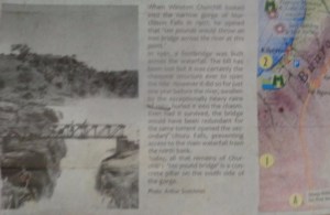 What Winston said in 1907 - The iron bridge over Murchison Falls built in 1960 but got washed away Copyright Rupi Mangat
