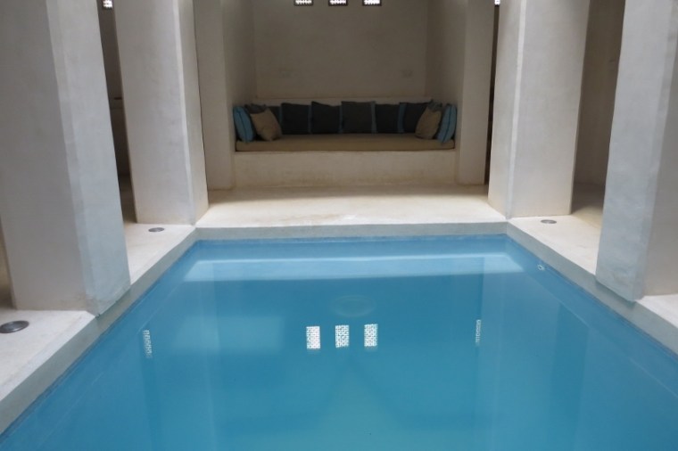 Ground-level plunge pool in Nyota House Photo: Maya Mangat