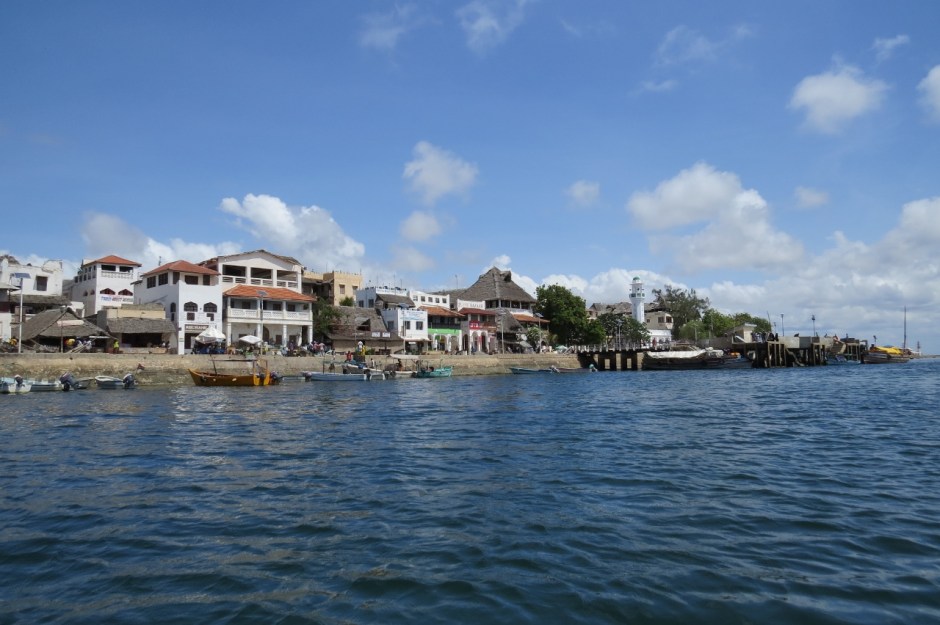 Approaching Lamu Stone Town on Lamu island Photo: Maya Mangat