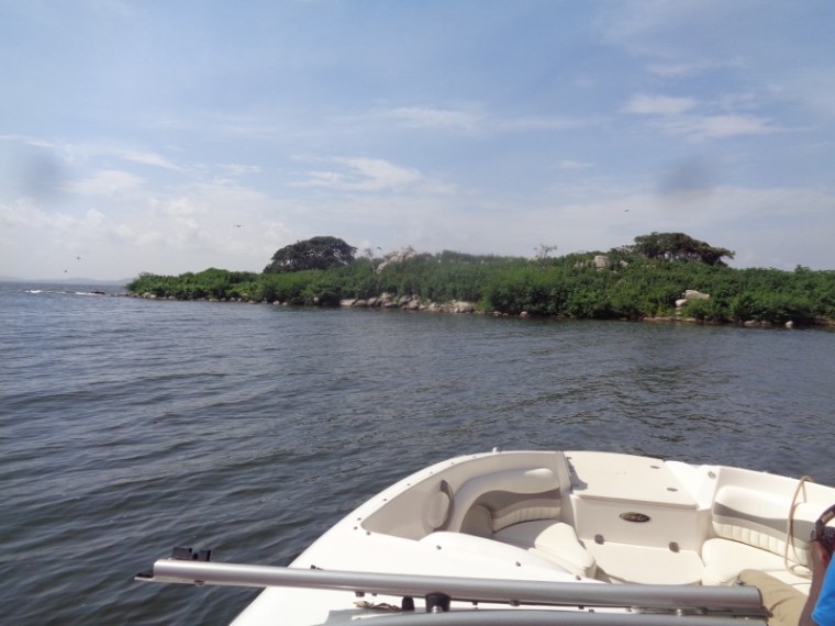Bird island Lake Victoria Uganda Copyright Rupi Mangat