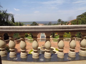 Lake Victoria Serena - The palatial hotel is rich in Roman architecture comes complete with an amphitheatre with columns, fountains, gardens and a swanky marina on the shores of Lake Victoria - copyright Rupi Mangat