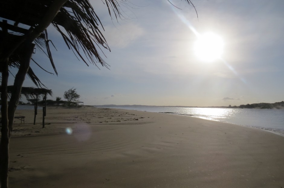 Beautiful beach by Diamonds on Manda Island opposite Lamu island on Kenya coast Copyright Rupi Mangat