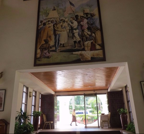 Henry Morton Stanley – the American (but actually English) reporter commissioned to find Livingstone - epic meeting with Britain’s most celebrated explorer who nobody had heard of in over five years - Dr David Livingstone - at Ujiji in Tanzania on 10th November 1871 with the famous line ‘Dr Livingstone, l presume?’