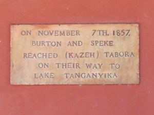 At Kazeh - Burton and Speke were here too -Copyright Rupi Mangat