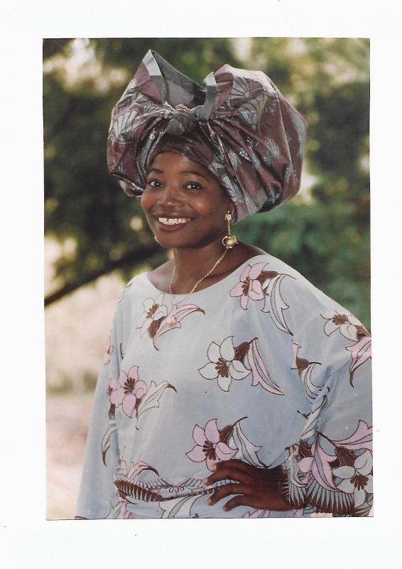 Nike Seven Seven Okundaye is one of the most famous women artists on the continent. She grew up weaving and dying mats with her mother. She was one of the first wives of the flamboyant artist Twins Seven Seven. Noted for her batiks and oil paintings, Nike had several exhibitions at African Heritage over the past decades. She has dedicated her life to preserving and protecting the heritage of Yoruba textiles.