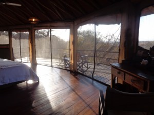Luxury ien suite room -Tarangire Treetops in Randilen WMA in Tanzania - an eco-lodge. Picture: Galib Mangat