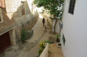 Strolling through modern day Shela Copyright Rupi Mangat