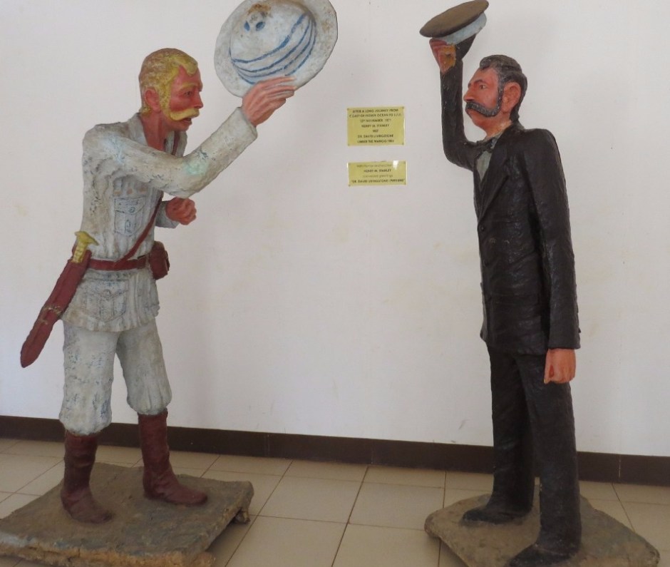 "Dr Livingstone, L presume?" The epic soundbite delivered by Henry Morten Stanley (l) to Dr David Livingstone(r) on 10 November 1871 Copyright Rupi Mangat