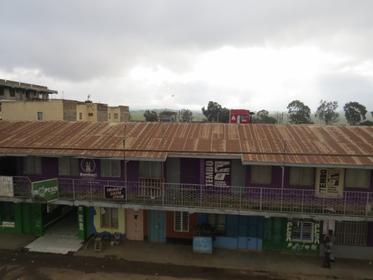 Naro Moru with Mount Kenya completely invisible - copyright Rupi Mangat