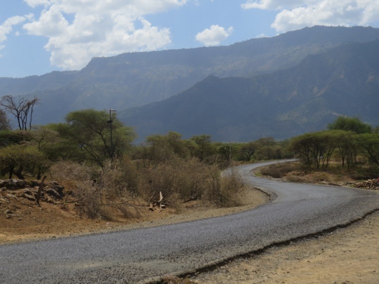 The road over Cheploge Gorge Copyright Rupi Mangat