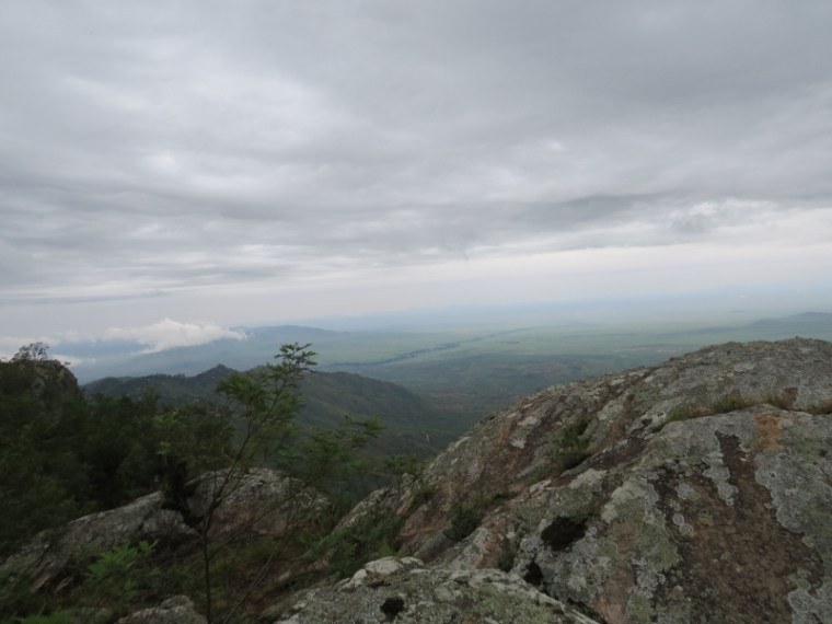 Tsavo River flowing through Tsavo West National Park seen from the heights of Vuria part of the Taita Hills - copyright Rupi Mangat