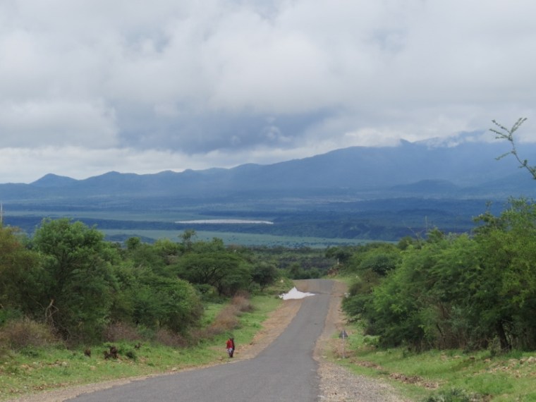 Water - something we have never seen at Olorgesailie - copyright Rupi Mangat for 5 May 2018