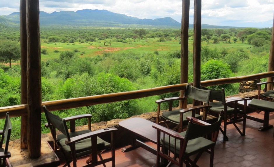 Chyulu Hills from Kilaguni Serena Lodge in Tsavo West Copyright Rupi Mangat