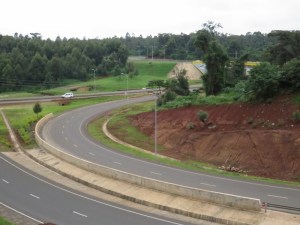 From a buff overlooking the southern bypass with its loops and bridges. Copyright Rupi Mangat