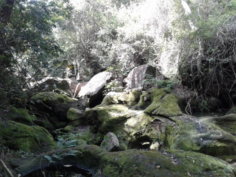 Ndarugo, a subterranean river. Copyright Rupi Mangat
