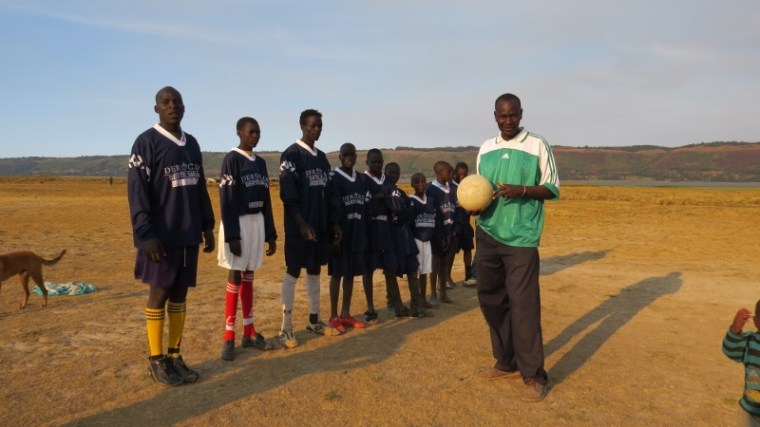 Korongo boys' fotball team at Lake Ol Bolossat Copyright Rupi Mangat Feb 2019 (800x450)