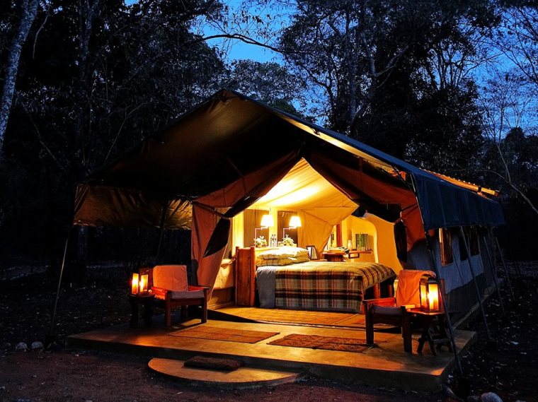 Kitich Forest Camp - and when the night draws