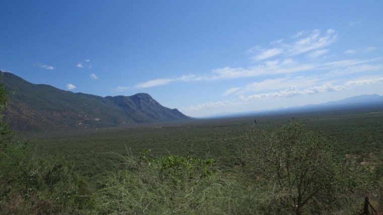 The plains of the Pokot along Sekerr Hills - Mt Mtelo is part of it. Copyright Rupi Mangat (800x450)