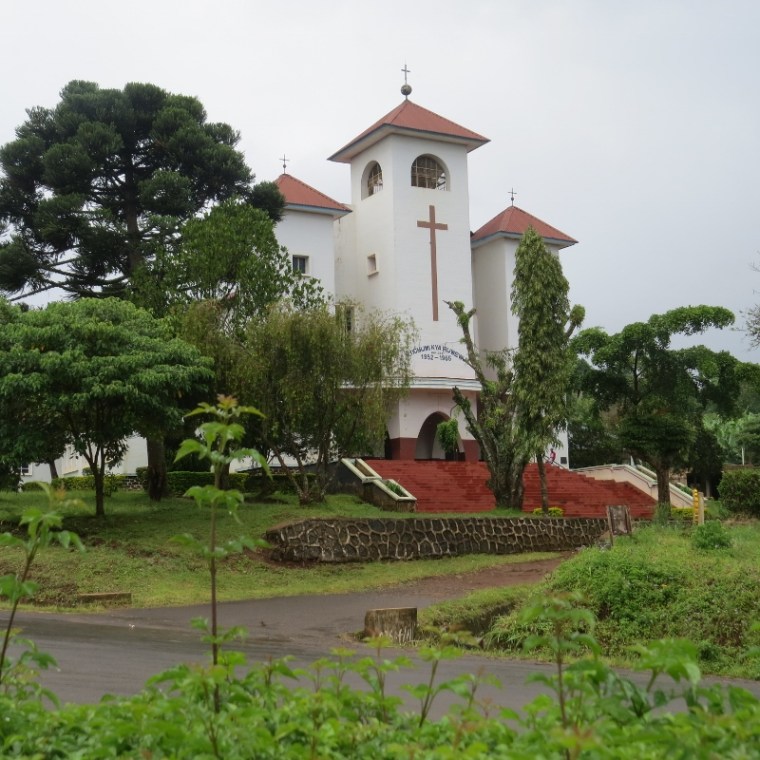 The cathedral at Marangu the base for climbing Klimanjaro, Tanzania. Copyright Rupi Mangat (800x800)