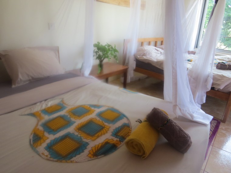 Acomodation at Via Via Entebbe. Copyright Rupi Mangat